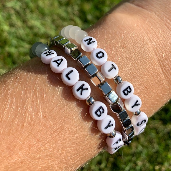 {Handmade} Inspirational Bracelet Trio Set - Picture 2 of 7